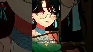 Download lagu Every New season releasing this October part 1 #anime #upcoming #animeedit #october mp3