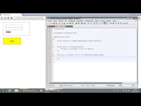 001 Introdução ao videos sobre jQuery