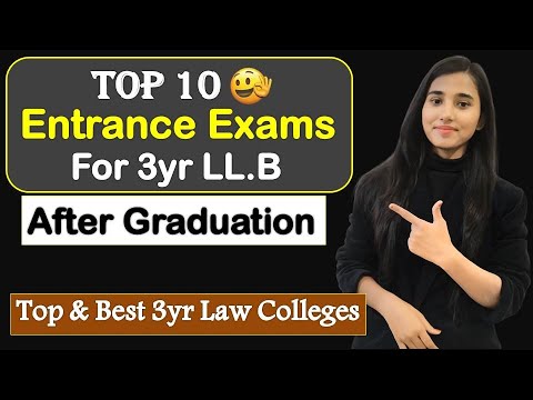 Top 10 Law Entrance Exams after Graduation, 3yr LL.B, Eligibility, Top Colleges
