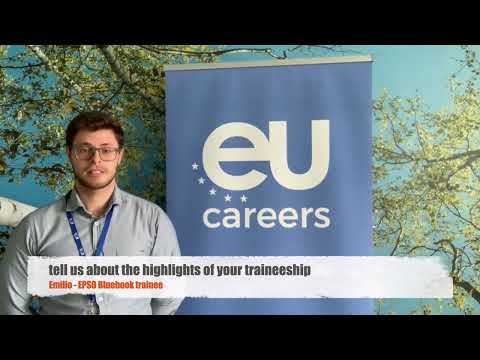 Emilio tells us all about his traineeship at EPSO