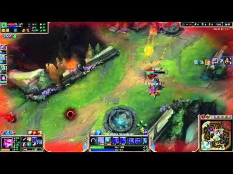 LoL PoV Play: Vayne with Volibear Support vs Lucian and Thresh