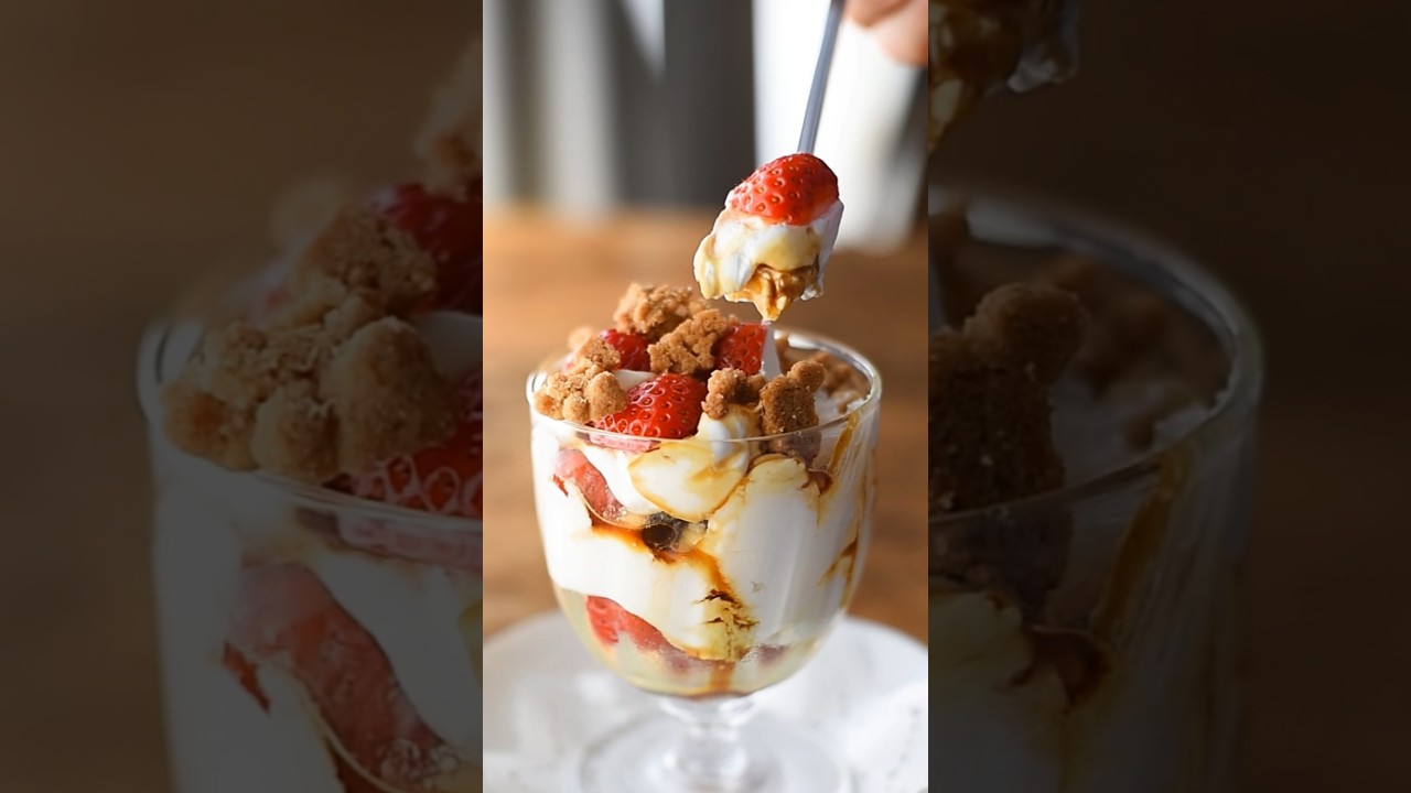 いちごパフェ。 #創房優