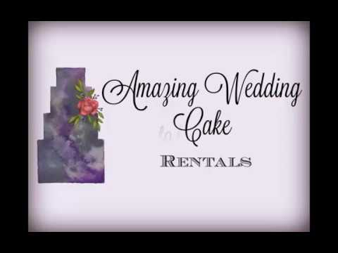 Amazing Wedding Cake Rentals