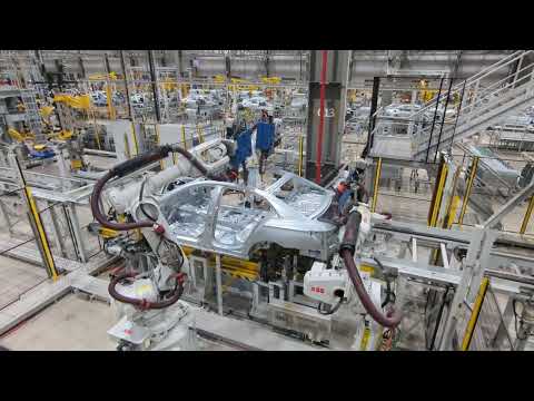 VinFast Automotive Factory Tour - Body Shop Welding