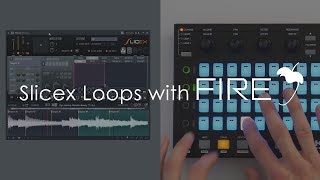 Video thumbnail for FL STUDIO FIRE | Slicex Loops with Akai FIRE by FL Studio