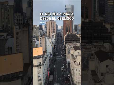 La vista que pocos conocen: Del Obelisco al Río de la Plata 🇦🇷