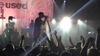 The Used 15th Anniversary &quot;Noise And Kisses&quot; Live @Observatory Santa Ana 5-30-16
