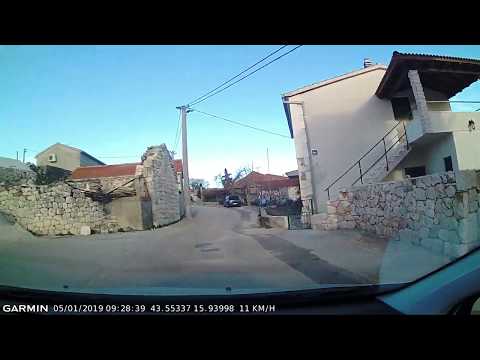 DRIVE #457: Rogoznica-Zečevo Rogozničko (Croatia) (timelapse 4x) *Read Description*