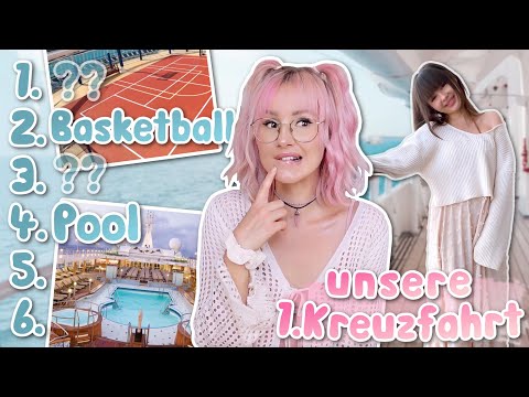 Wir ranken unsere erste KREUZFAHRT 🛳️ Aktivitäten am Schiff | ViktoriaSarina