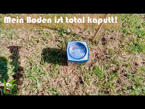 Mein Boden ist zu sauer! Rasen pH Wert und Nährstoffbedarf bestimmen, Bodenleitfähigkeit/-Analyse