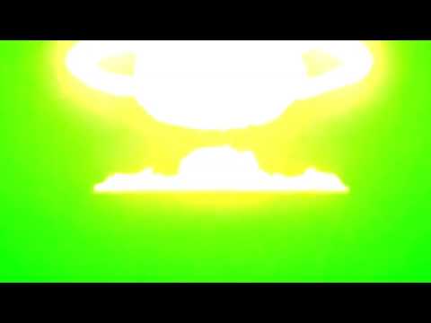 Meteor Explosion Green Screen