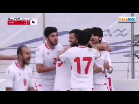 Singapore vs Tajikistan 0 1    AFC Asian Cup 2023 Qualifiers