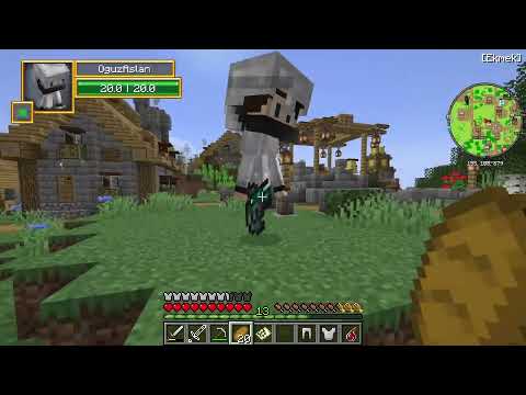 Sezon 13 Minecraft Modlu Survival Bölüm 3 (v1.20.1) - Zindanda Geziyoruz