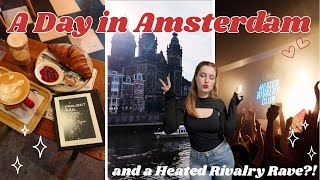 A Day in Amsterdam + a Heated rivalry Rave!! | Cosy Vlog