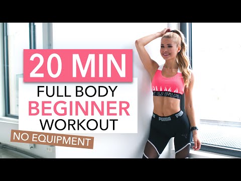 20 MIN FULL BODY WORKOUT - Beginner Version // No Equipment I Pamela Reif