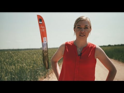 Sophia zu Besuch auf dem KWS Feldtag in Petkus