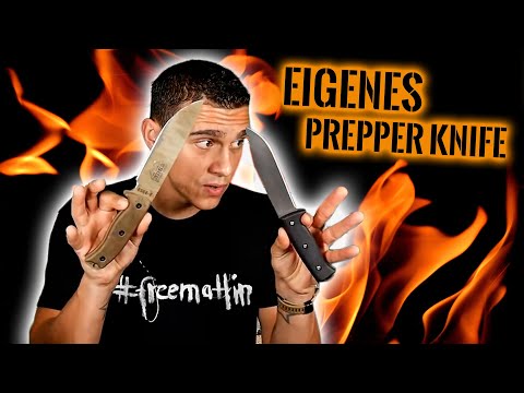 Das eigene PREPPER MESSER wird bald Realität! - Kombination aus ESEE 6 & APO 1