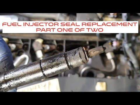 Mercedes Benz CDI W204, W207 OM651 Engine Fuel Injector Seal Replacement Part One Of Two