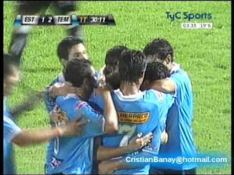 Estudiantes  4 Temperley 2 Primera B Metro 2011/12 Los goles (12/3/2012)