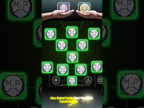 The Galácticos REAL MADRID Max rated XI in eFootball 2026! 🤯⚪