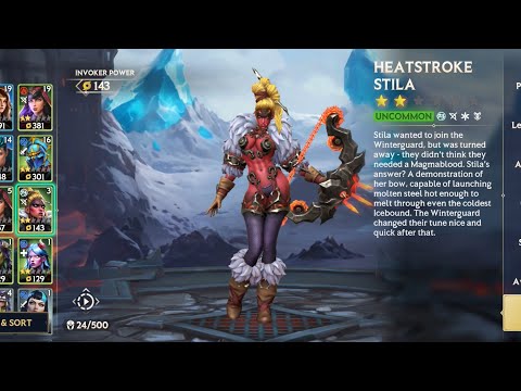 Invokers Titan Legacy (HEATSTROKE STILA) Let's  Find out New ability New Invokers Power. 