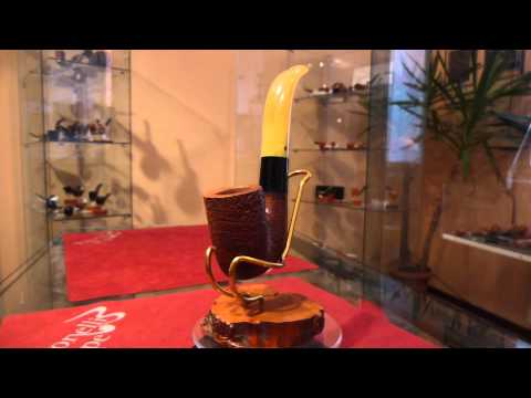 Pipa radica hungarian sabbiata fatta a mano - www.paronellipipe.it