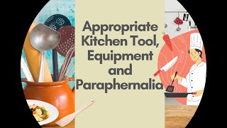 Kitchen Tools and Equipment 1