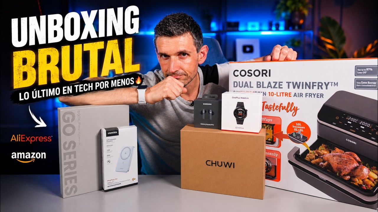 Unboxing Aliexpress & Amazon 6 paquetes que me vuelven LOCO