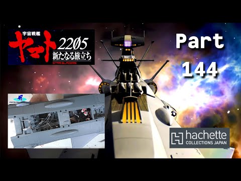 Hachette JP Space Battleship Andromeda Part 144 - Montage von Unterbauten und Rumpfplatten!