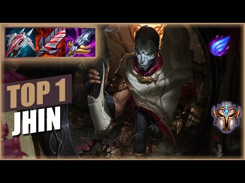 [Wild Rift] Jhin top 1 - S8 Challenger ranked game + build