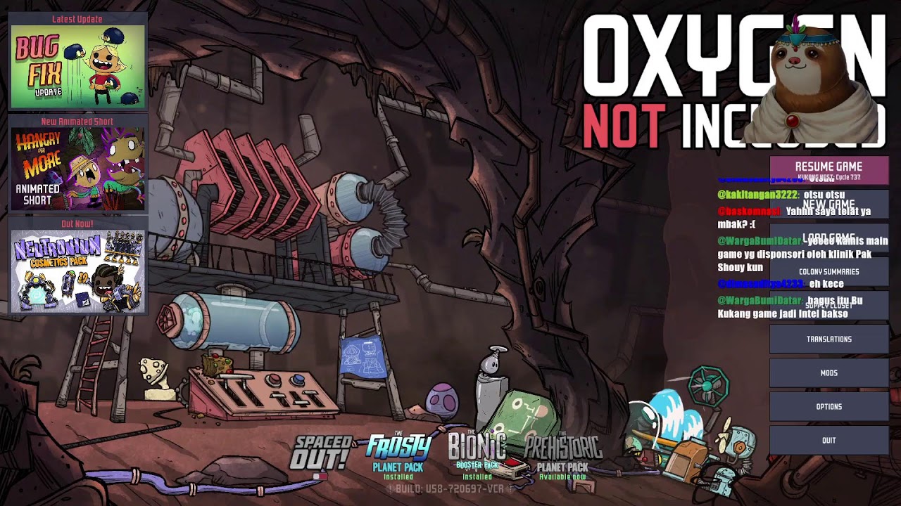 ROKET PERTAMAKUUUU| OXYGEN NOT INCLUDED