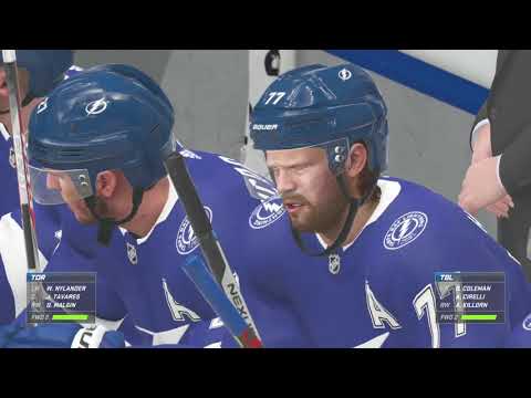 (Toronto Maple Leafs vs Tampa Bay Lightning) RD 1 Game 5 (NHL 20 Stanley Cup Playoffs Simulation)
