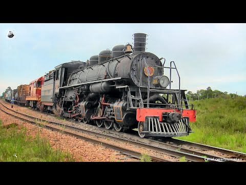 🇧🇷 Manobrando as locomotivas / Maneuvering the locomotives / São Sebastião / Dom Pedrito/RS (Brasil)