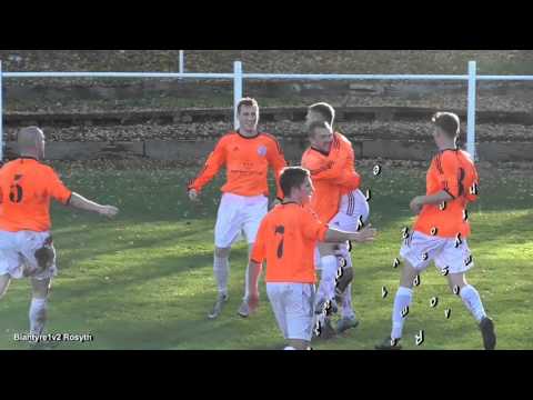 Blantyre Victoria FC 1v5 Rosyth Fc sc2 31.10.15 goals