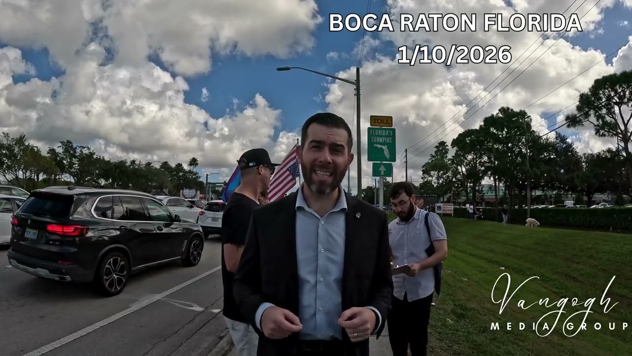 Oliver Larkin Speaks Out Against ICE from Boca Raton Fl