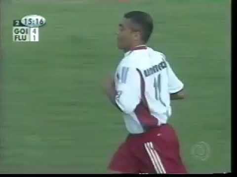 Romário (Fluminense) - 12/10/2003 - Goiás 6x1 Fluminense - 1 gol