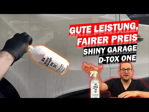 DER NEUE Shiny Garage D-TOX One Flugrostentferner & Felgenreiniger im ersten Test gegen Gyeon Iron