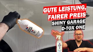 DER NEUE Shiny Garage D-TOX One Flugrostentferner & Felgenreiniger im ersten Test gegen Gyeon Iron
