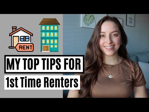My Top Tips for 1st Time Renters | 🏠