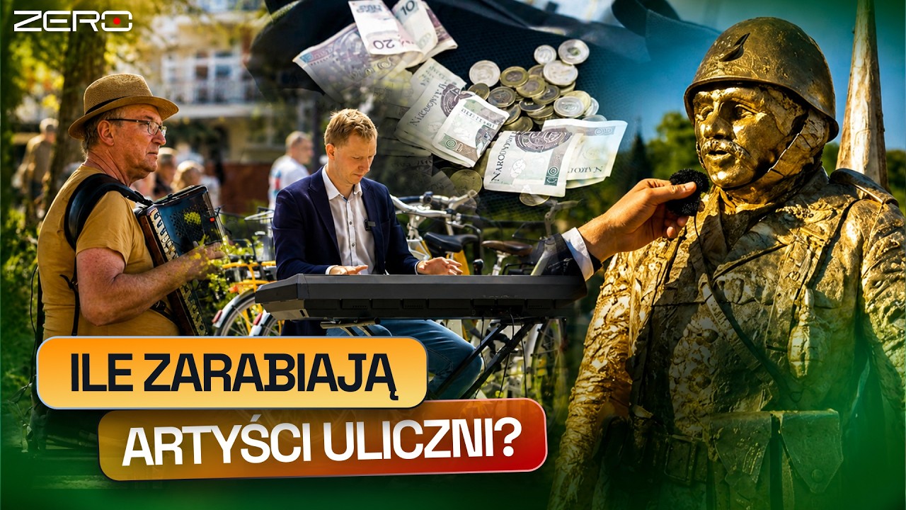 ILE ZARABIA ARTYSTA ULICZNY? SPRAWDZILIŚMY TO NA WŁASNEJ SKÓRZE!