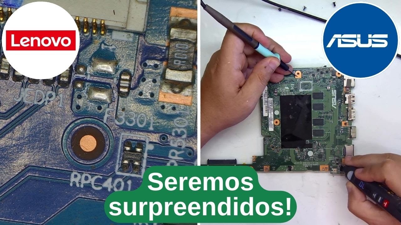 Não tenha vergonha de fazer este tipo de reparo. 2 Notebooks, 1 reparo e 1 surpresa!