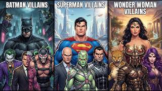 Every DC Rogues Gallery EXPLAINED In Detail