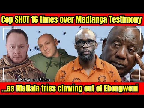Cop SHOT 16 TIMES over Madlanga Testimony as Matlala tries clawing out of Ebongweni