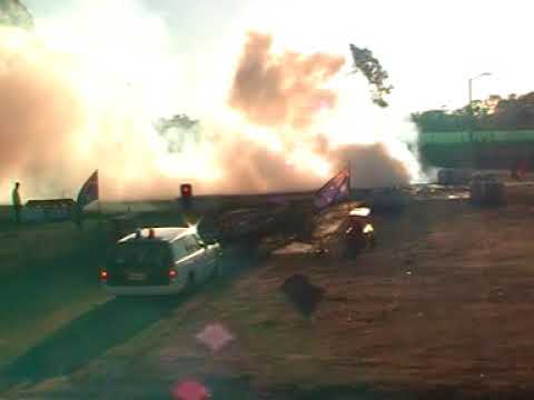 RUBA 2 RIMS V6 Ford Ute Burnout 2