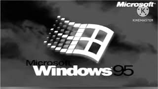 Windows 95 Start Up In B&WIR Pitch +12