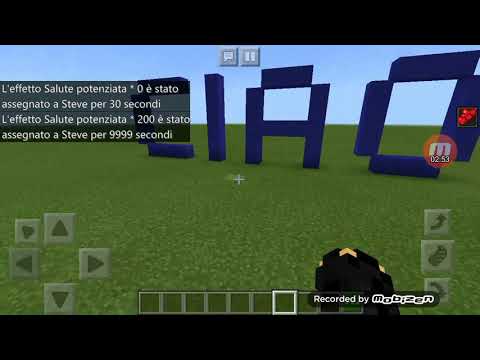 Come avere 200 cuori su Minecraft pe