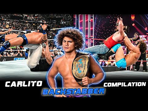 Carlito Backstabber Compilation | Madness in WWE! 🍏