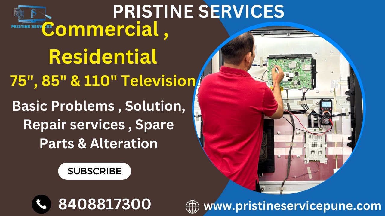 Commercial , Residential Television Basic Problems , Solution, Spare Parts & Alteration