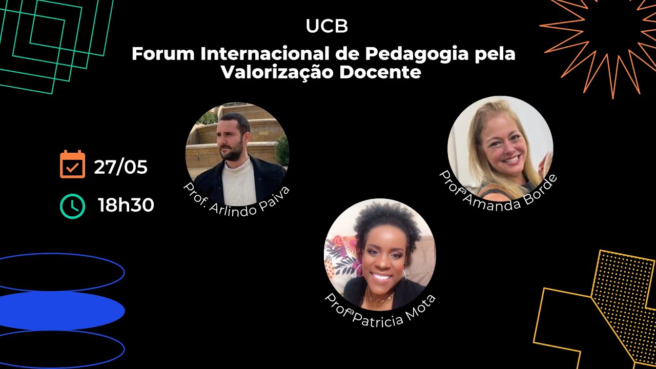 Fórum Internacional de Pedagogia pela Valorização Docente  1