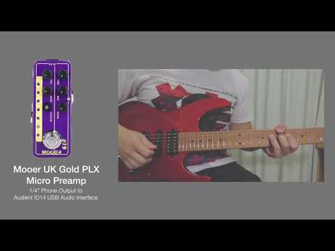 Mooer - BLUENO & UK Gold PLX Preamp Pedal Demo